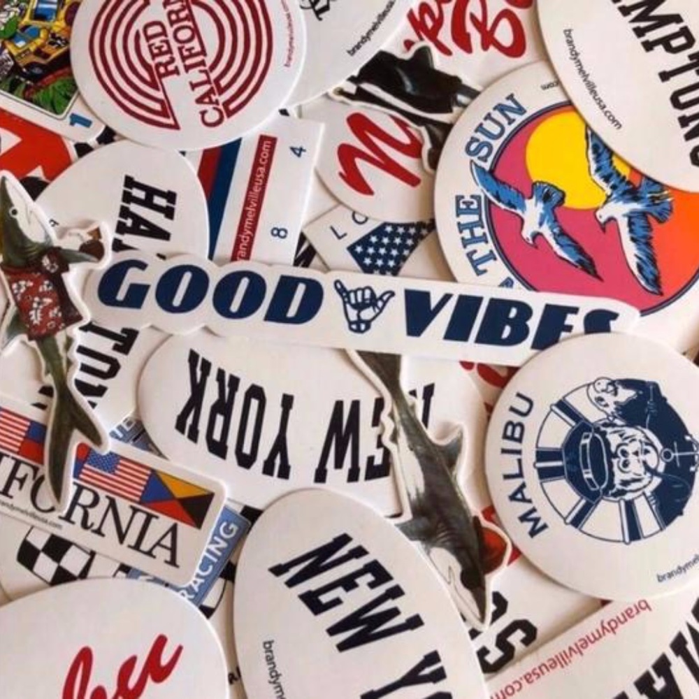 25 Brandy Melville Stickers
